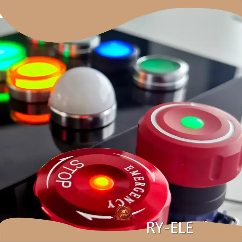 Custom Metal Push Button NO RY-ELE 1