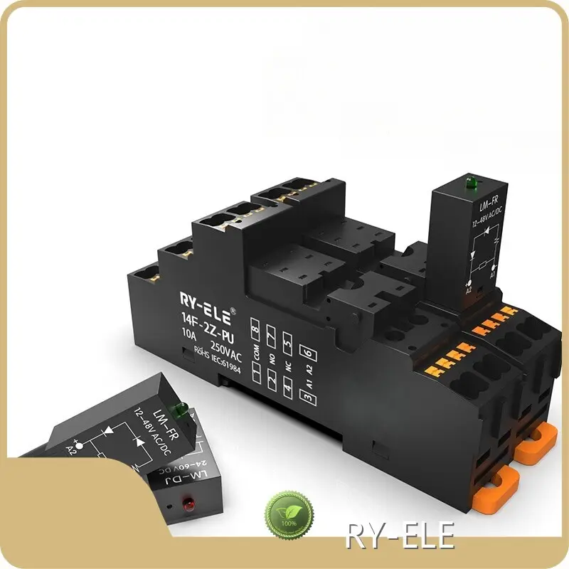 Промежуточное реле RY-ELE Марка H62Y Никелированный PA66 1