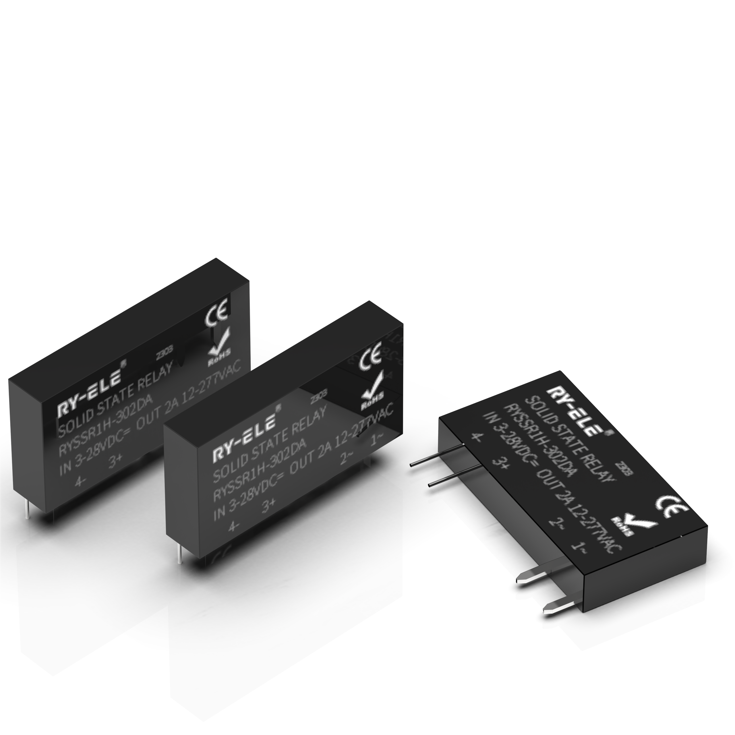 4Pin 6A Industrial Control Solid State Relay | RY-ELE