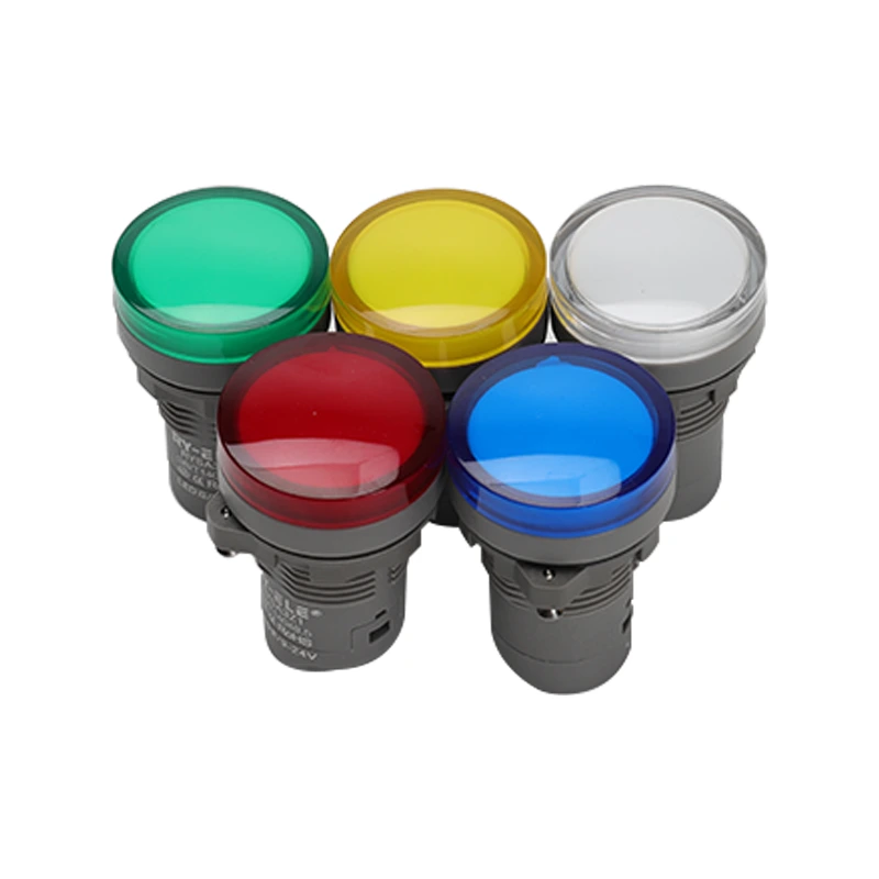 15a 9-24V 22mm Conexão Push-In Bordas plásticas Indicador da série SA3 RY-ELE 1
