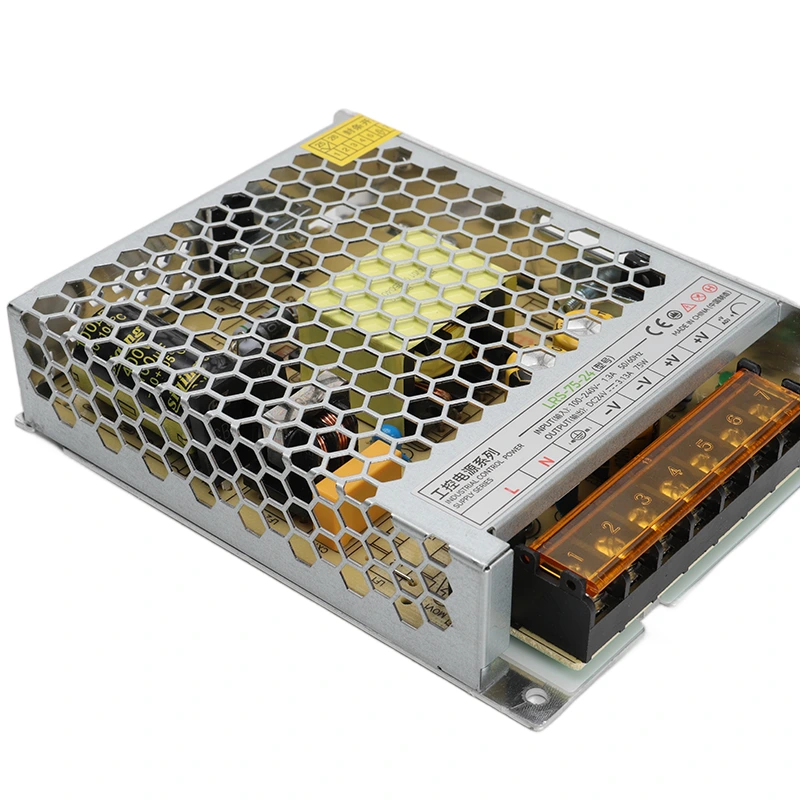 Din Rail Ultra-Switching Switching Power Supply for Power Distribution Cabinet LRS-75-24 RY-ELE 1