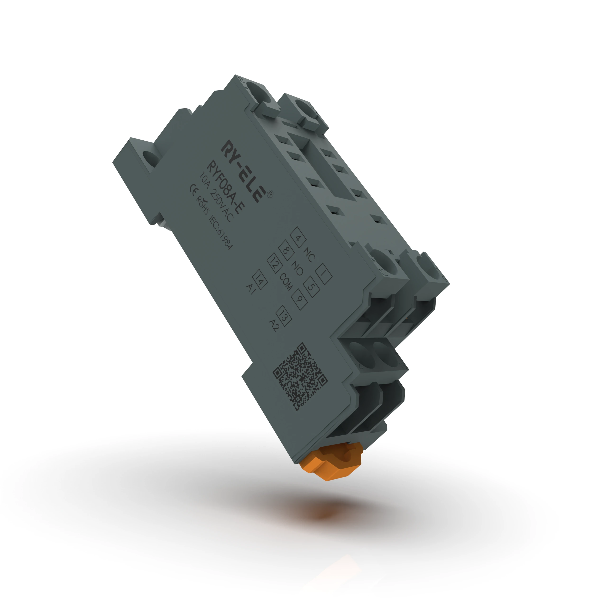 12A 250VAC 8pin Base de relé Base Ryf08a Fabricante dos Produtos de Controle Industrial RY-ELE 1