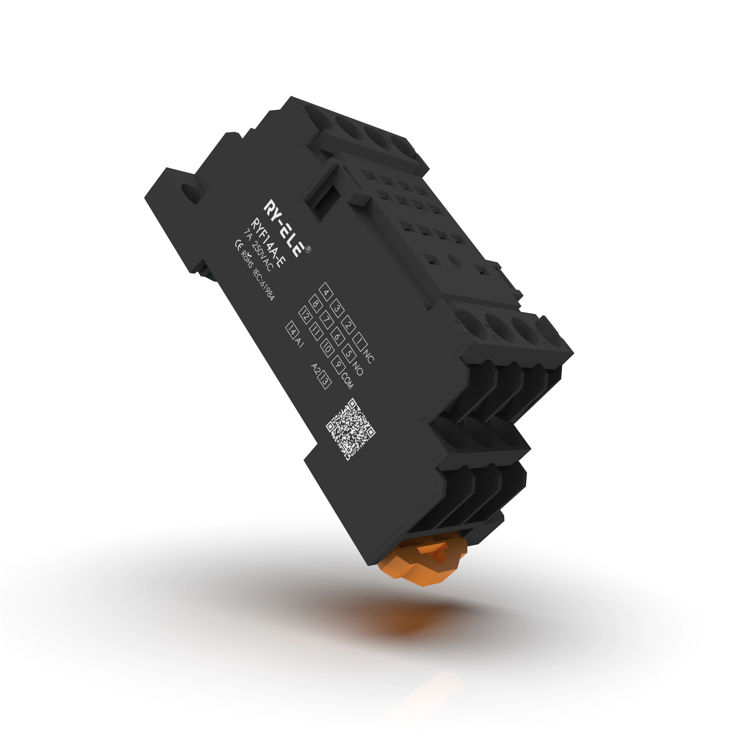 8A 250VAC 14pin Base de relé Ry14A-E Fabricante dos produtos de controle industrial RY-ELE 1
