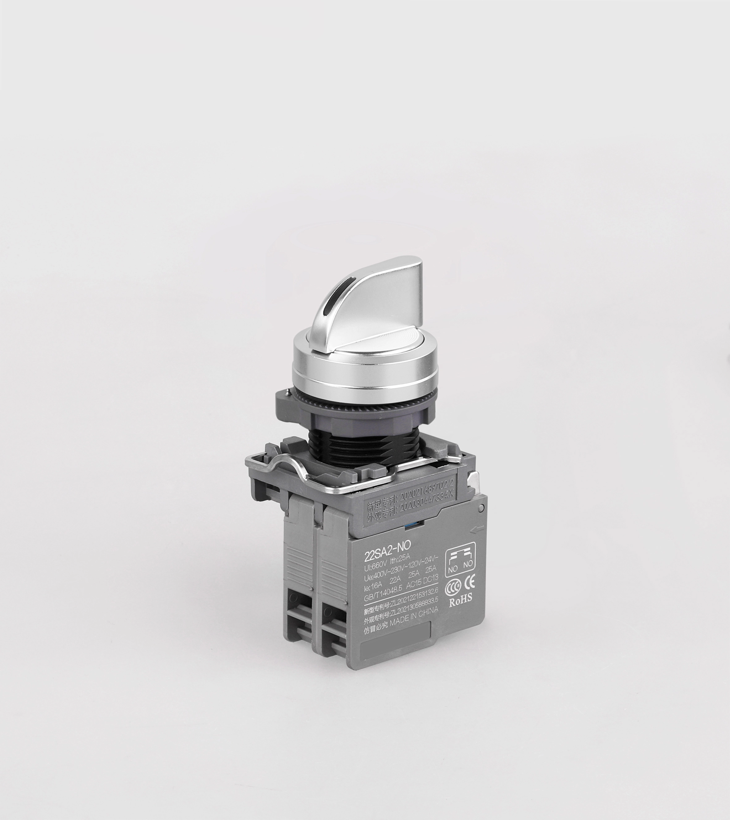 Interruptor de botões iluminados personalizáveis ​​de 22mm de 22 mm RY-ELE 1
