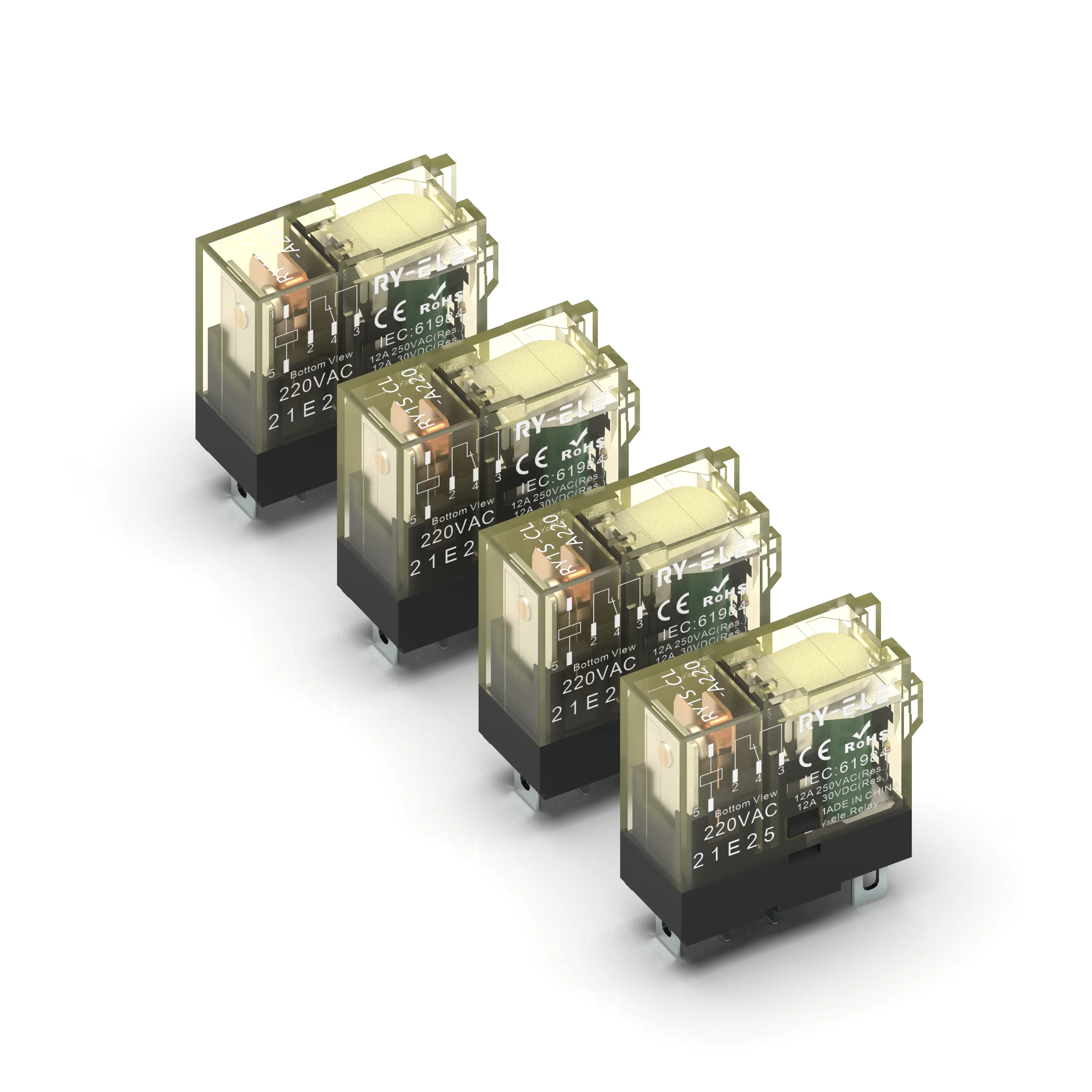 RY1S-Cl-RELAY-LED-STATUS-DISPLAY-220VAC