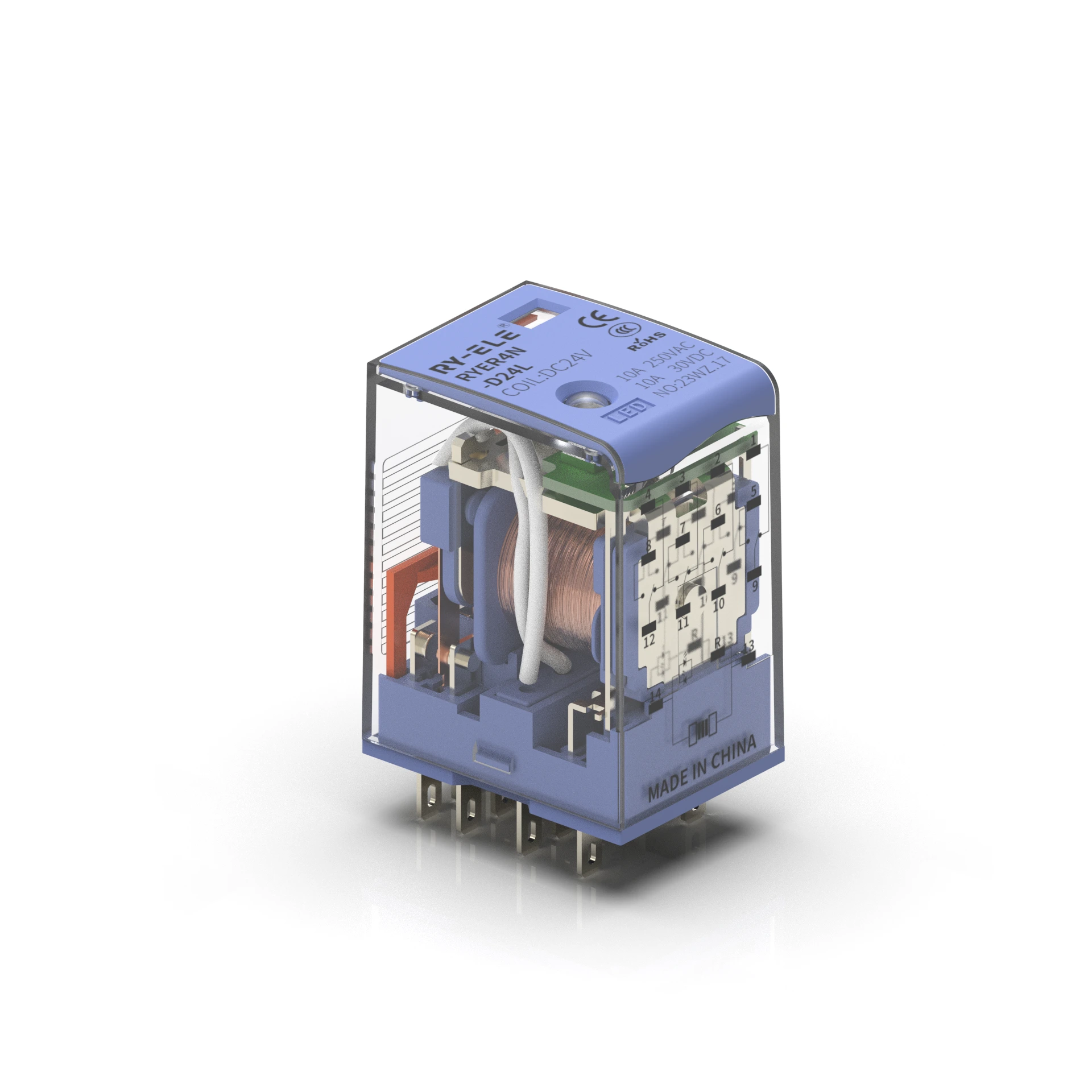 Ryer4n-Relay-With-LED-Indicator-24VDC