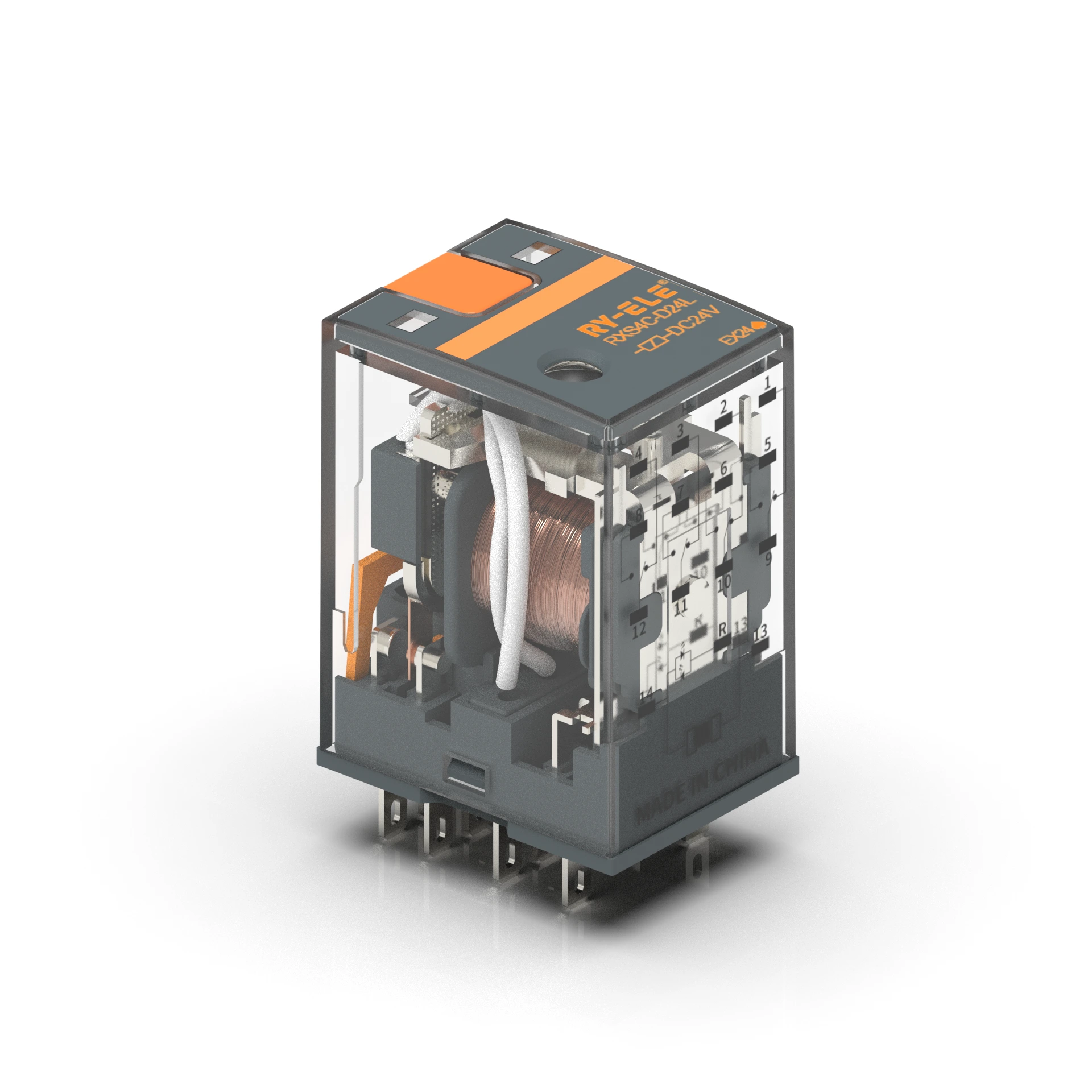 rxs4c-relay-high-capacity-electromechanical