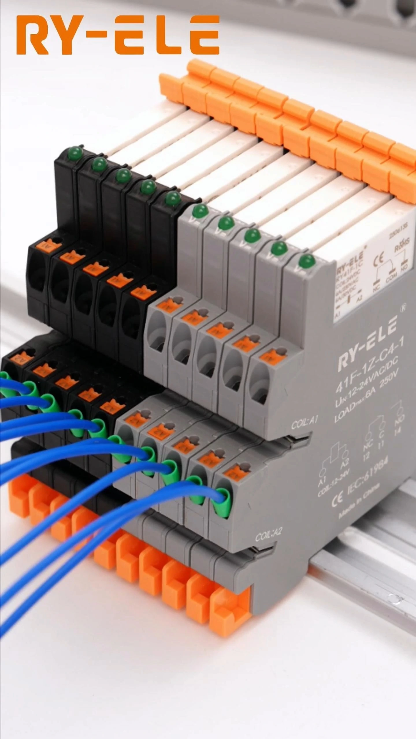 41f Relay Accessory 20 Position Plug-In Connection Strip 41F-H1 RY-ELE 1