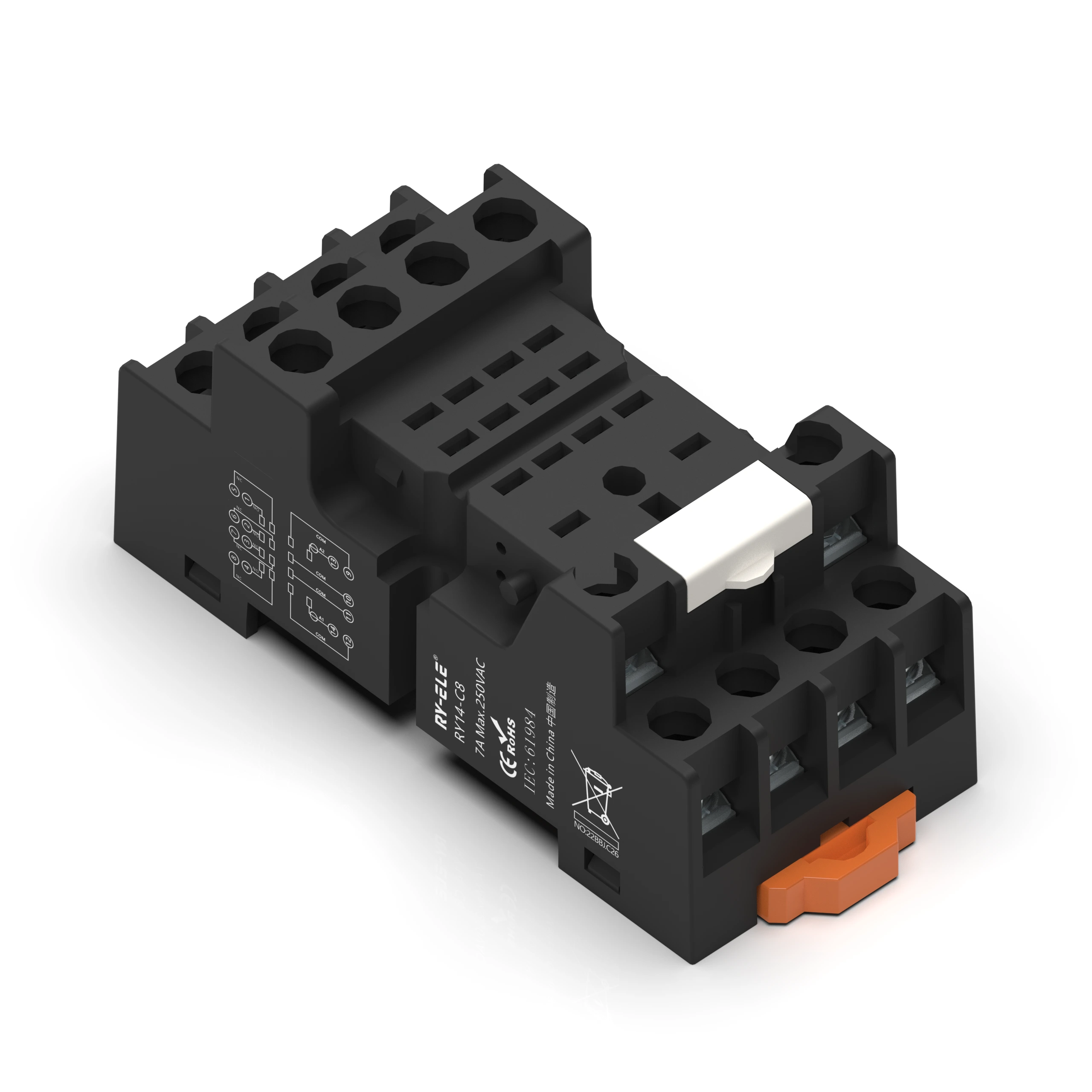 RY14-C8-Relay-Socket-14-Pin-Industrial-Base