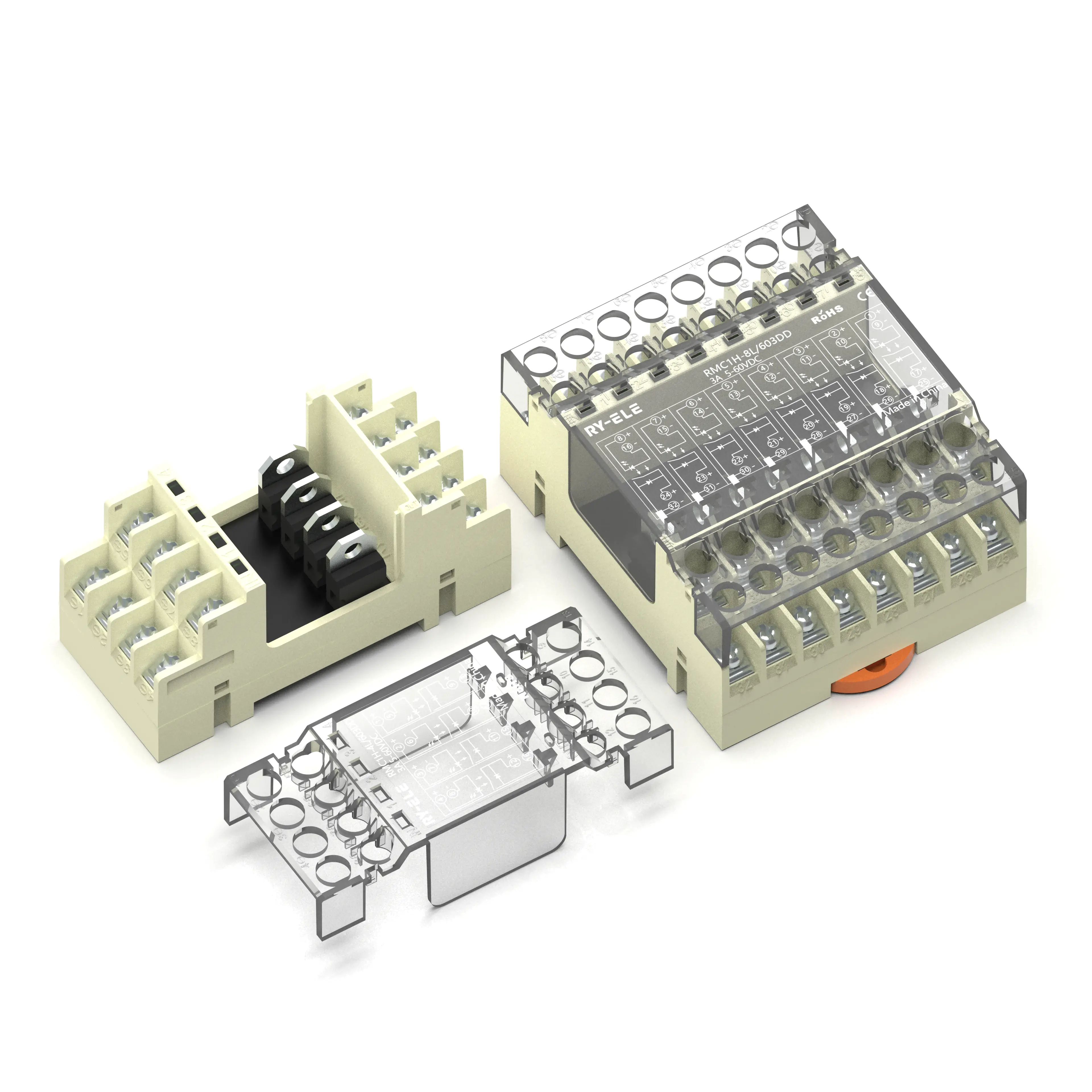 RMC1H-8L-603DD Módulo de señal de estado sólido delgado para PLC