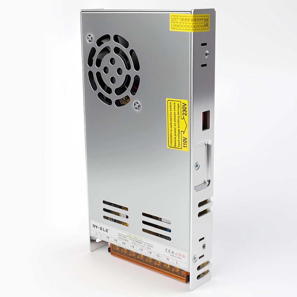 Din Rail Ultra-Slim Switching Power Supply For Power Distribution Cabinet LRS-350-24 RY-ELE 1