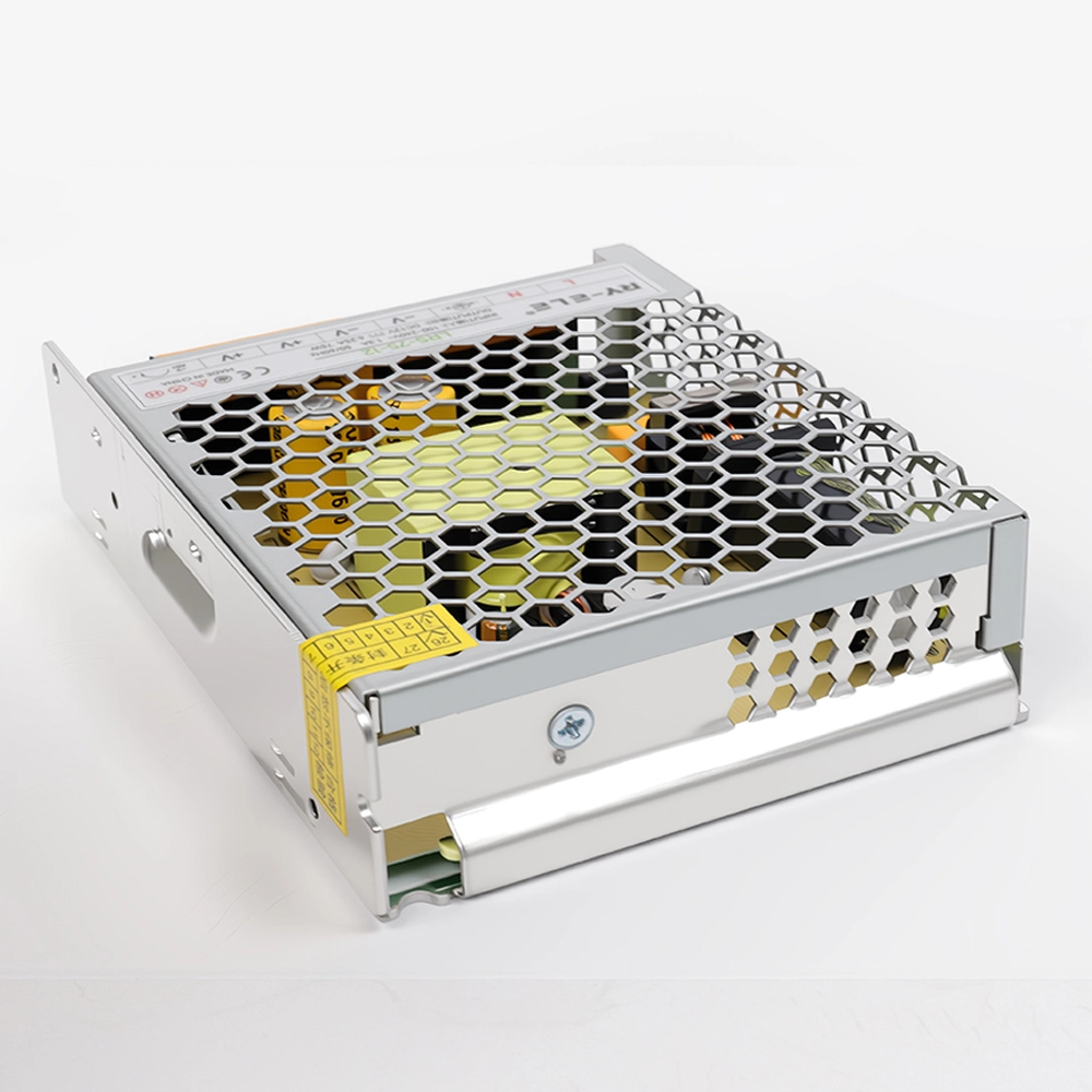 Din Rail Ultra-Slim Switching Power Supply For Power Distribution Cabinet LRS-75-12 RY-ELE 1