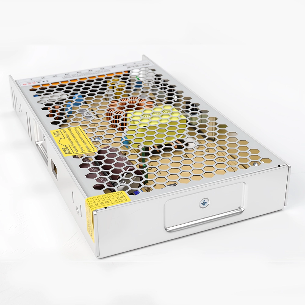 Din Rail Ultra-Slim Switching Power Supply For Power Distribution Cabinet LRS-350-12 RY-ELE 1