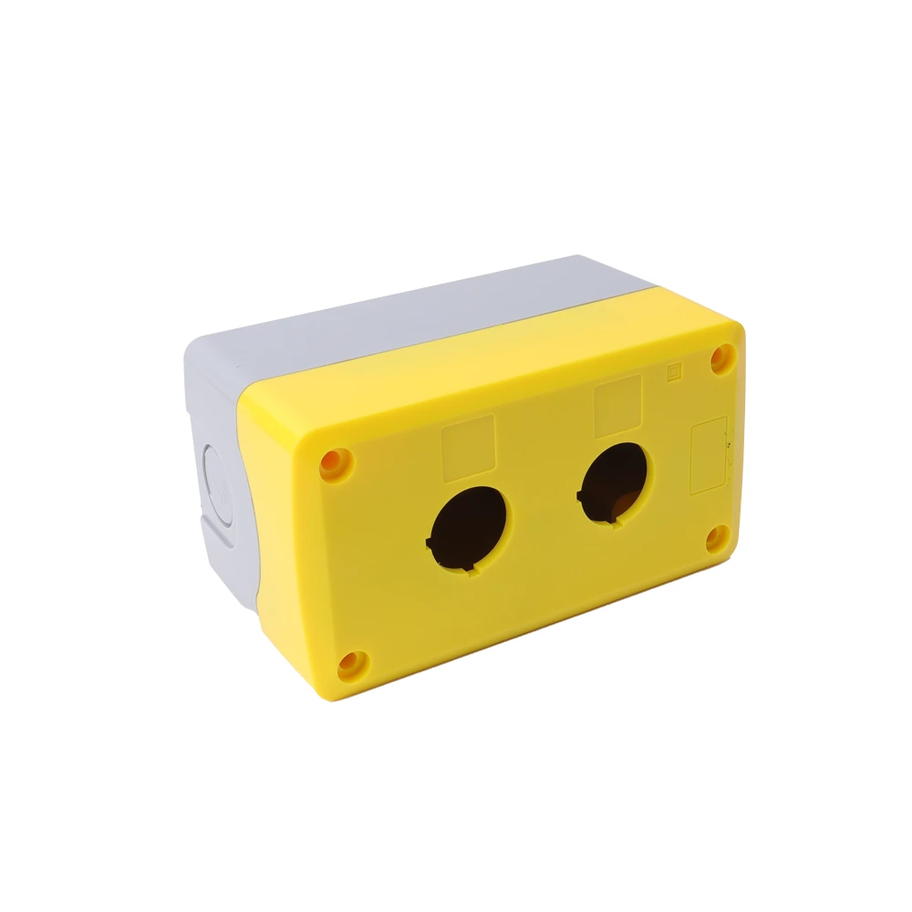 22mm 2 Hole Plastic Switch Box for Push Buttons – RY-ELE 1