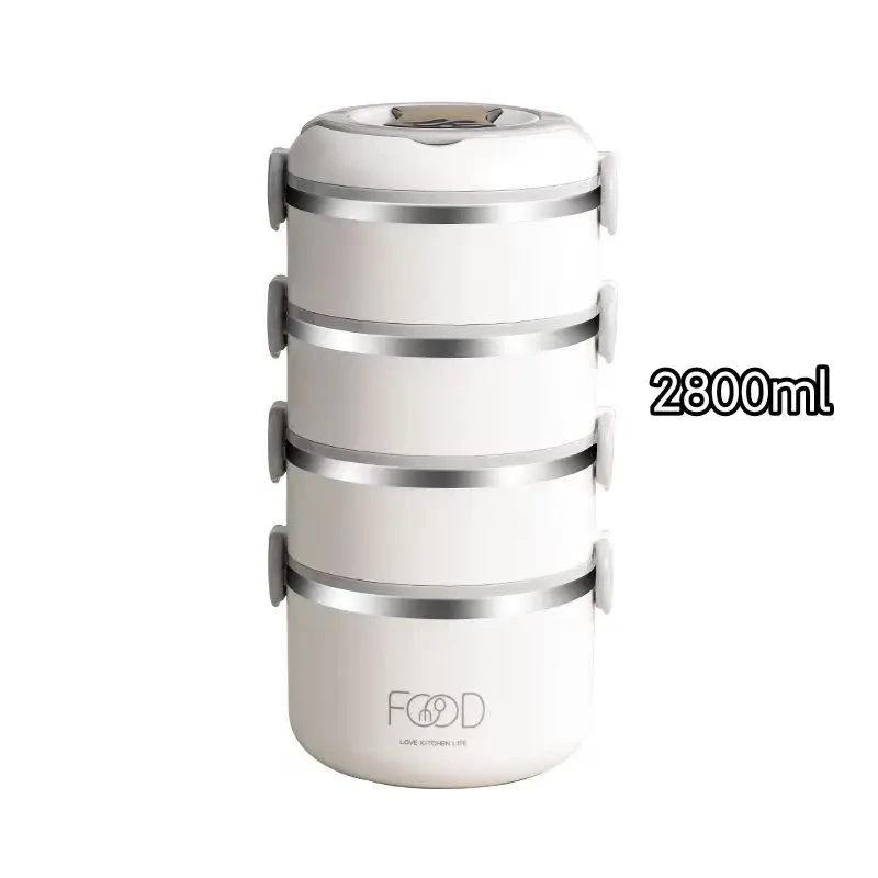 304 Stainless Steel Insulated Lunch Box Multi-layer Insulated Lunch Box 1