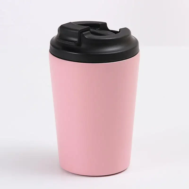 Atacado 360ml parede dupla de aço inoxidável vácuo café copo chá leite copos viagem tumblers viagem esportes garrafa água canecas 1