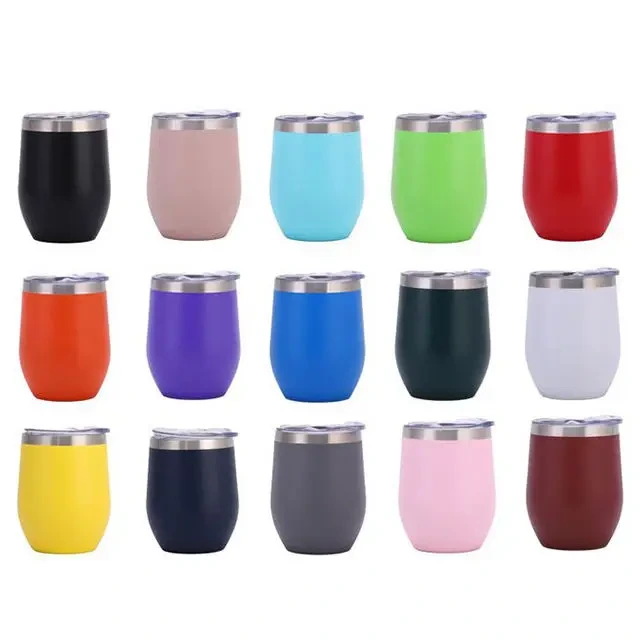 Wholesale 12oz Double Wall Insulated Stainless Steel Tumbler Custom Design Eco-friendly Mug For Coffee & Tea For Gifts 1