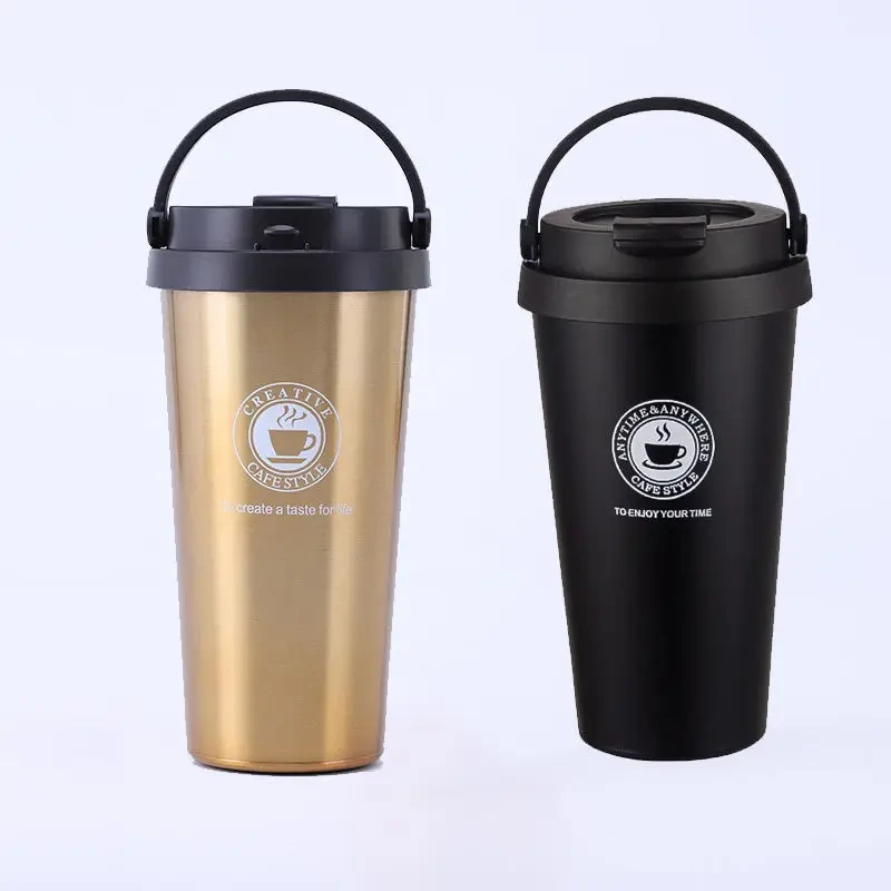Wholesale Eco-friendly Custom Double Wall Vacuum Insulated Stainless Steel Coffee Travel Coffee Tumbler Mug With Lid 1