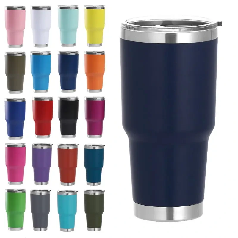 Oem 30oz Portable Travel Coffee Mugs Double-wall Vacuum Stainless Steel Tumbler Cups 1