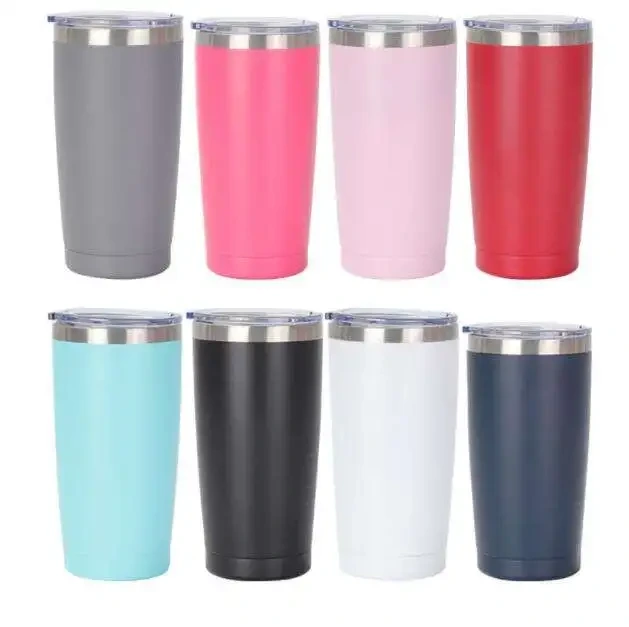 Wholesale Double Wall 304 Stainless Steel Vacuum Insulated Tumbler Thermal Cups Coffee Mugs With Straw Iced Cup1 1