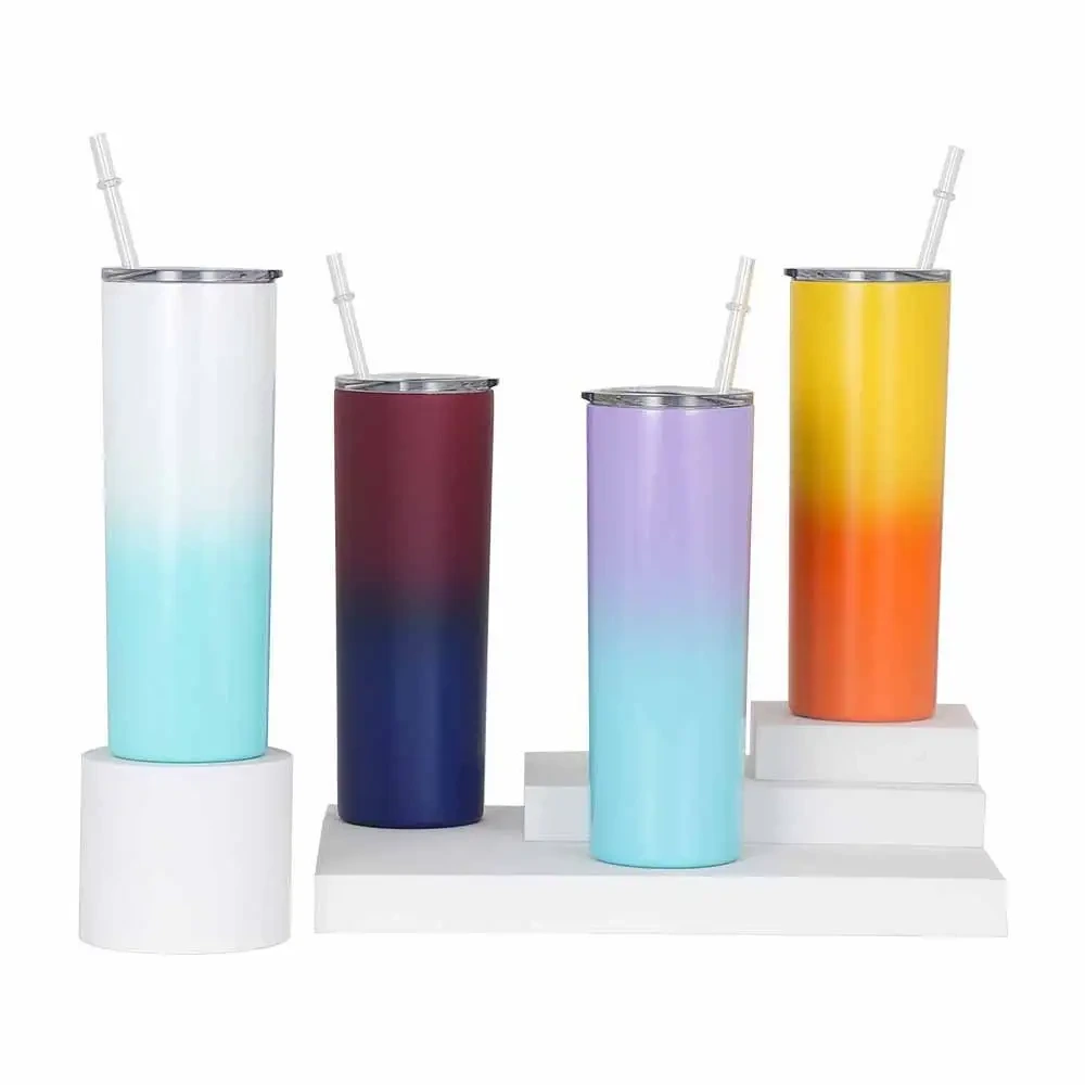 Eco Friendly Sublimation Tumblers Kids 15oz 20 Oz Straight Sublimation Water Tumbler Stainless Steel 1