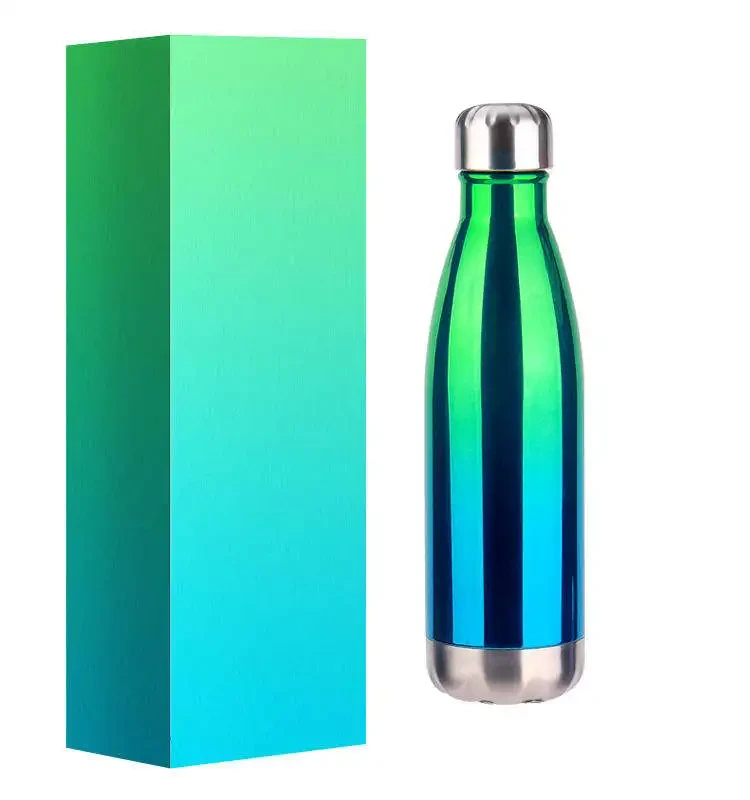 500ml Gradient Stainless Steel Insulated Water Bottle | Stylish Leak-proof Design For Hot And Cold Drinks 1
