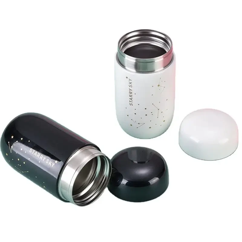 China Selection Thermos Cup Men's And Women's High-grade Tea Infuser Cup Customized Logo Engraved Word Water Bottle 1