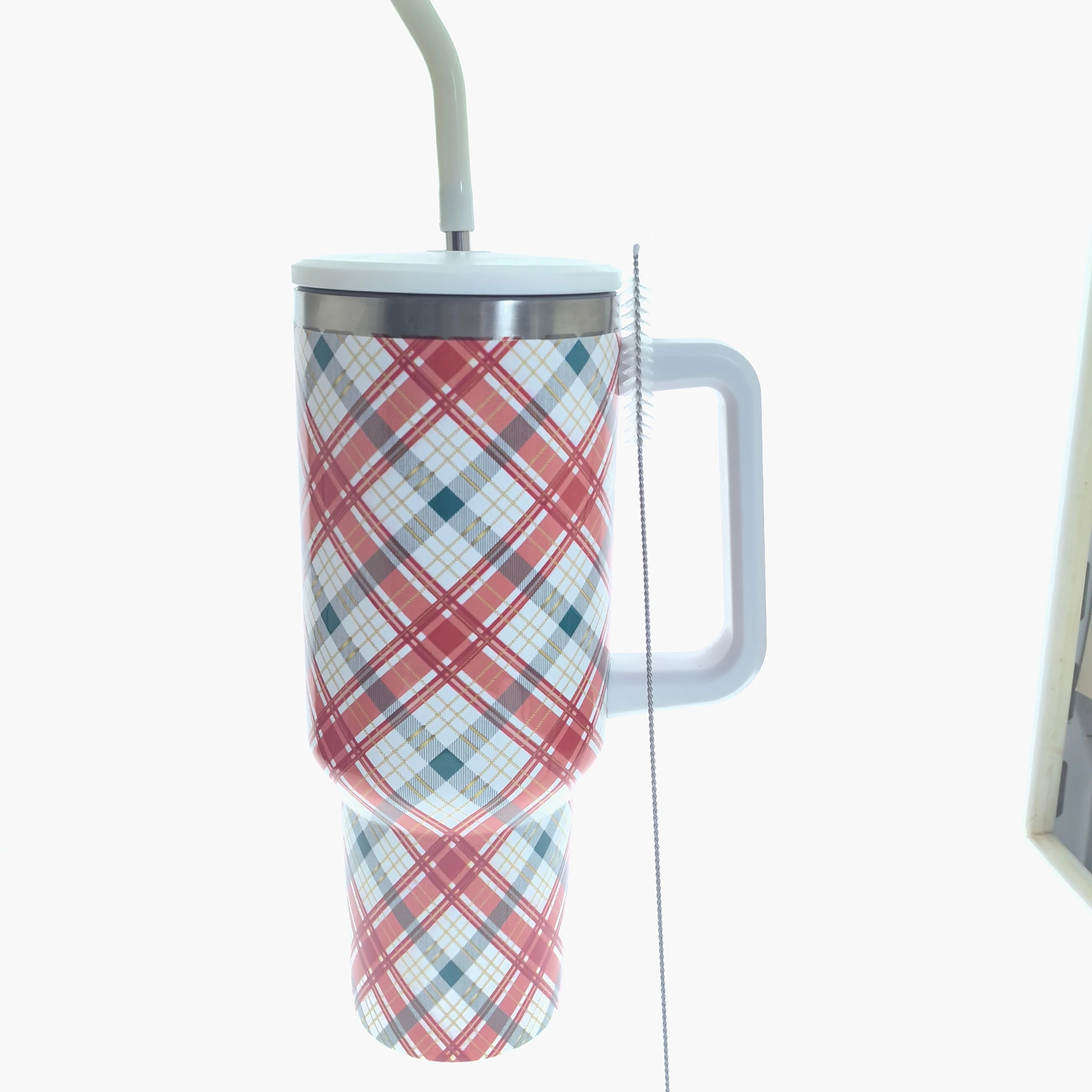 Wholesale 40oz Stane Travelery Cup Insulated Stainless Steel 40oz Tumbler With Handle And Straw 1
