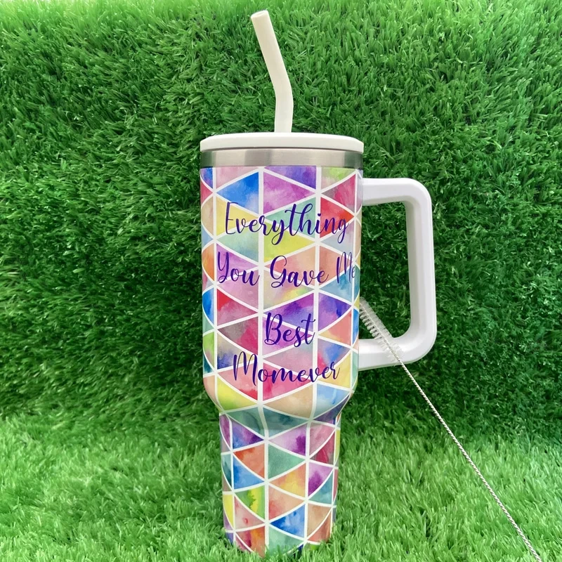 Best Mom Ever Series 40oz Stainless Steel Tumblers Mother's Day Gift Heat Insulationtumbler 1