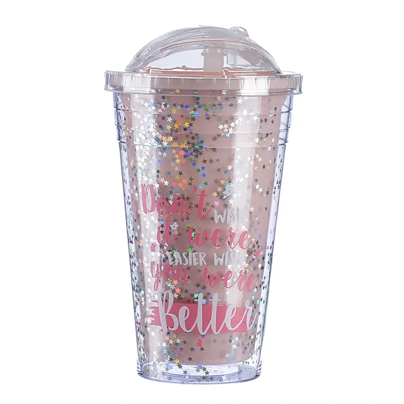 Kids Tumbler Double Wall Plastic 2023 New Design Cute Fashion Wholesale Colorful 20 Oz White Box Mugs Ps Party Contemporary 1