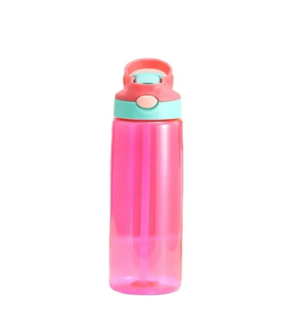 Gym Sports Plastic Water Bottle China Hot Wholesale Custom Logo Bicycle Children For Kids Modern Outdoor Travel Botella Plastic 1