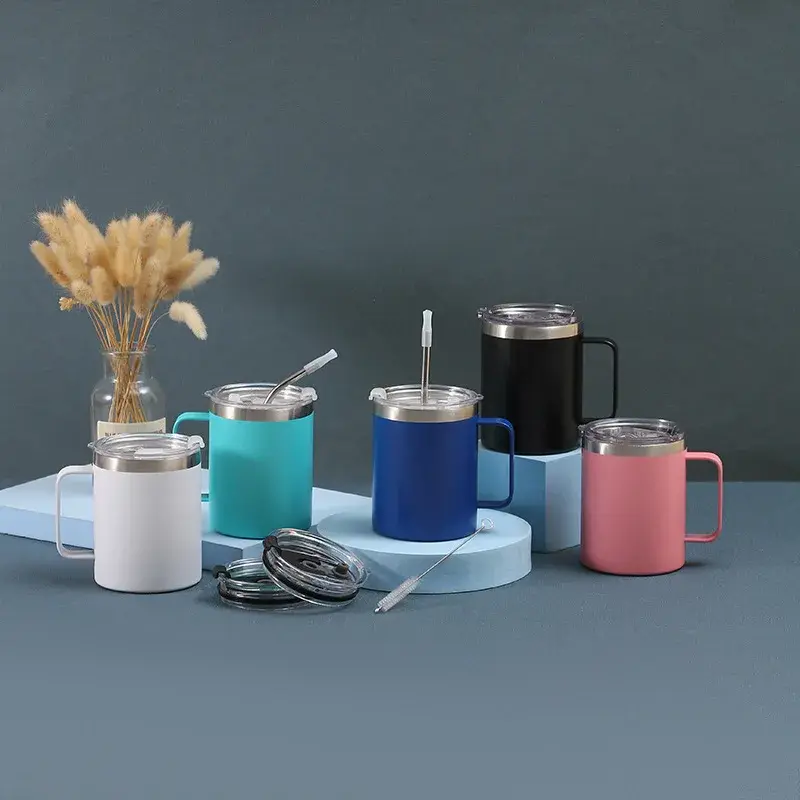 زجاجة ماء OEM/Odmthermos للمكتب Tumbler 300-500 مل 4
