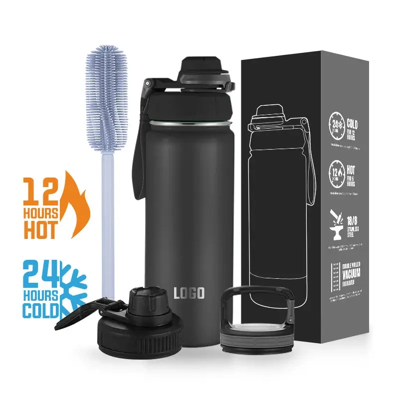 Selection Leak Proof Vacuum Flask Lid Wide Mouth Double Walled Sports Water Bottle Stainless Steel Custom Logo With New China 1