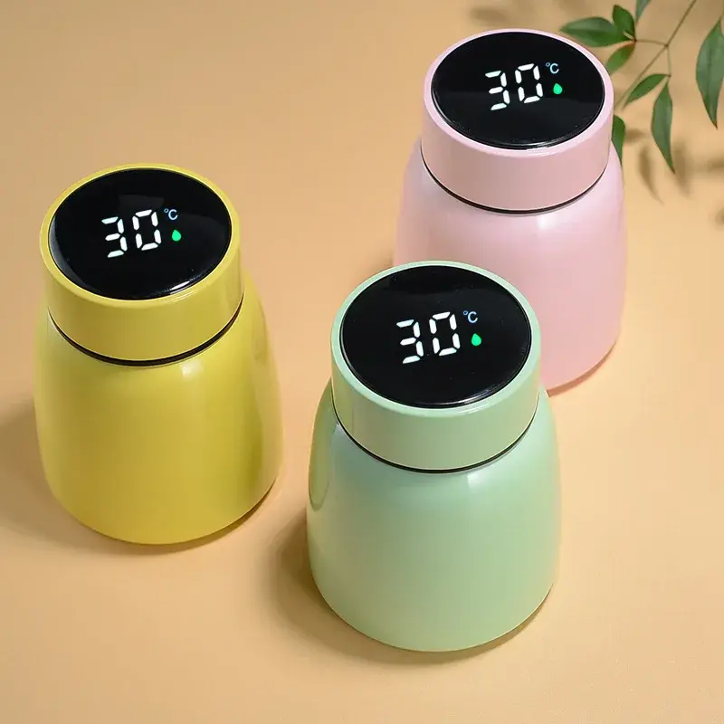 Customstainless Water Bottle for Home Built-in Rechargeable Battery Belly Cup 4