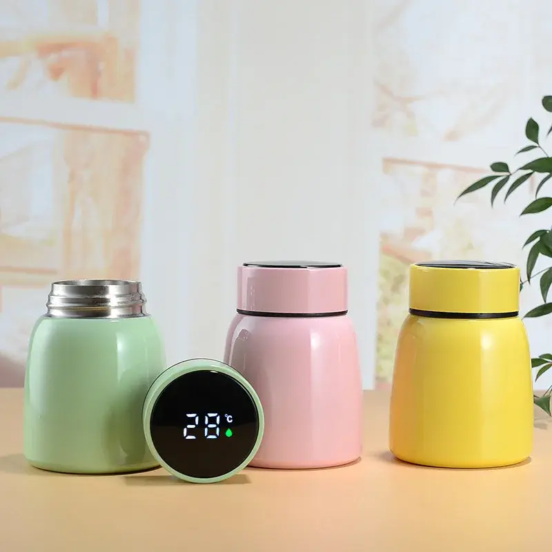 Customstainless Water Bottle for Home Built-in Rechargeable Battery Belly Cup 5