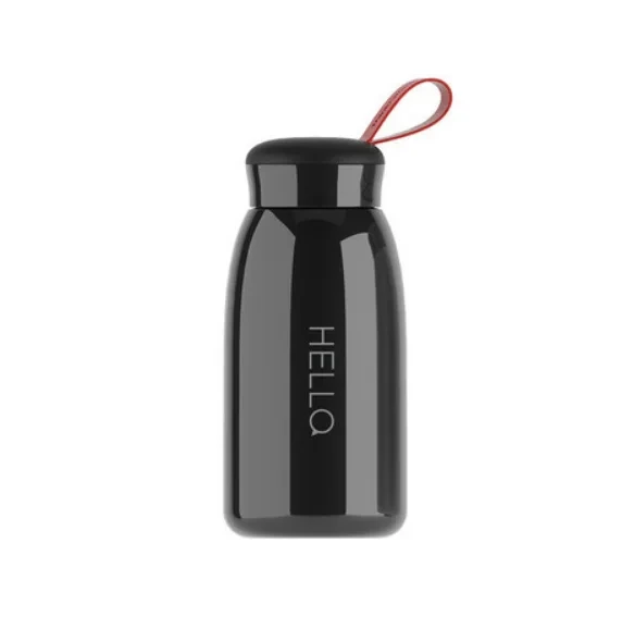 Garrafa de água térmica de aço inoxidável isolada, melhor preço, logotipo personalizado, livre de Bpa, quente e reutilizável com alça 1