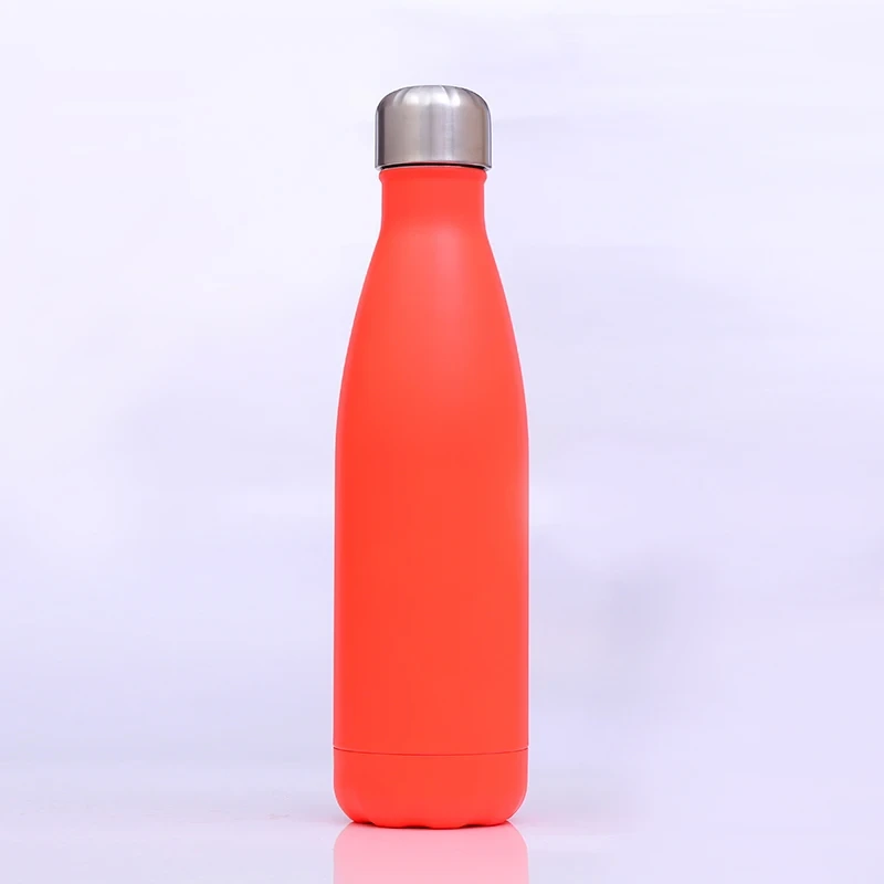 Selection Cola Shape Smart Water Bottle Double Wall Vacuum Stainless Steel China Classic Party Adults Camp Outdoor Travel 1