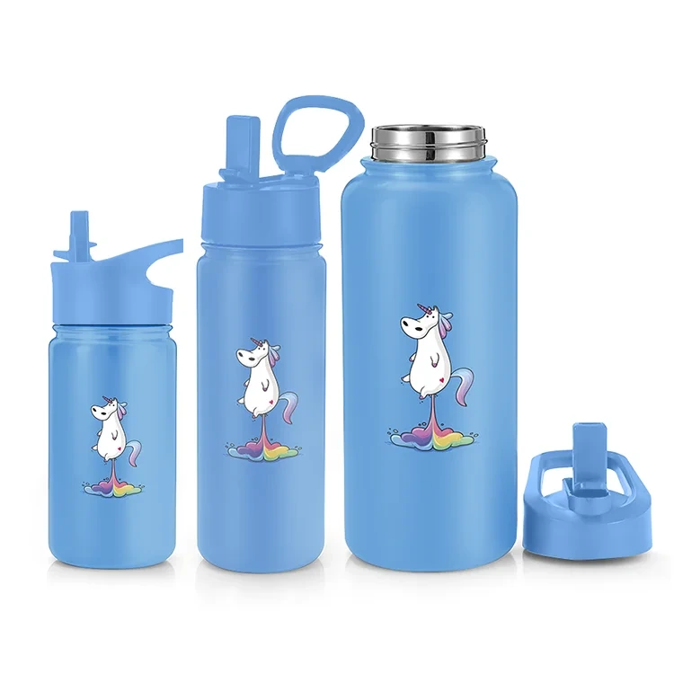 China Selection Double Wall Vacuum Stainless Steel Cola Shape Smart Water Bottle 1
