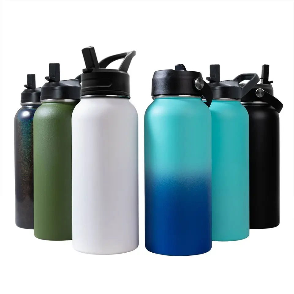 China Selection Luxo Elegante Marca Própria Garrafa Térmica Personalizada Fabricação de Baixo Moq 1
