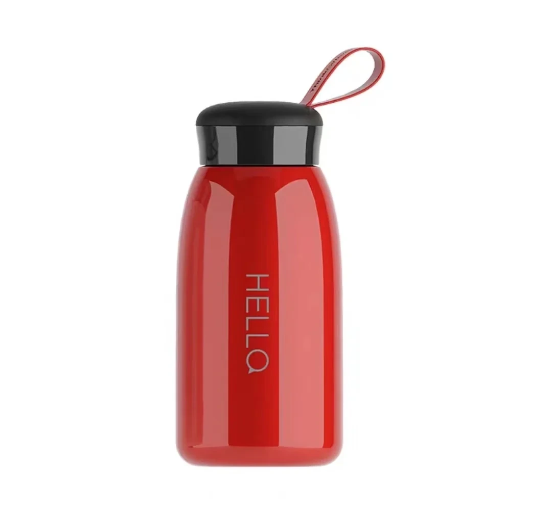 China Selection Advertising Promotional Simple Big Belly Thermos Cup Portable Couple Stainless Steel Water Cup Trend Cup 1