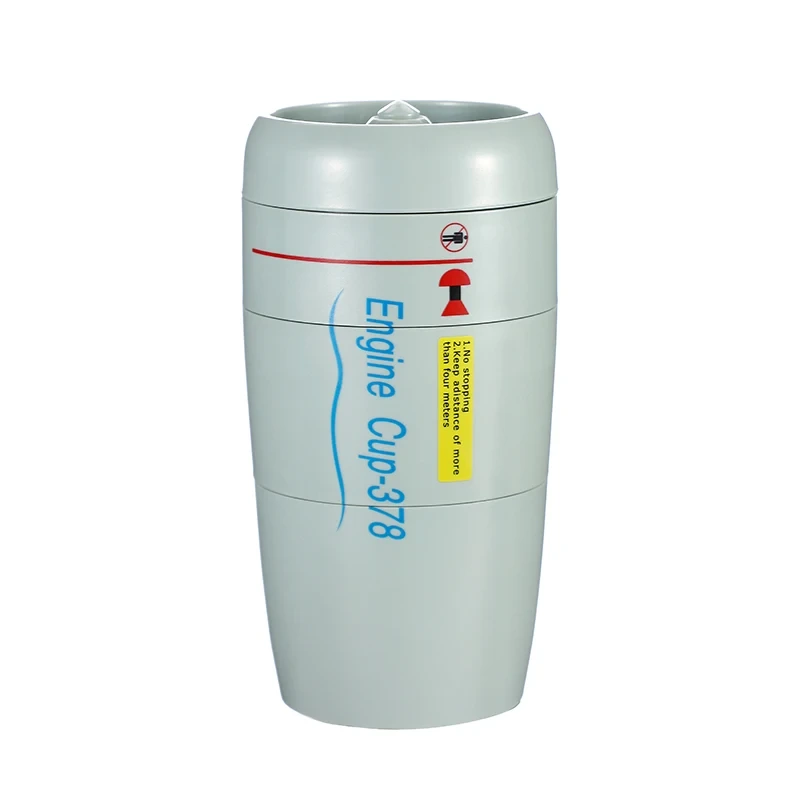 Creative Airplane Engines Custom Logo Blender Cup Magic Double Wall Stainless Steel Non Spill Coffee Cup Non Falling Mug 1