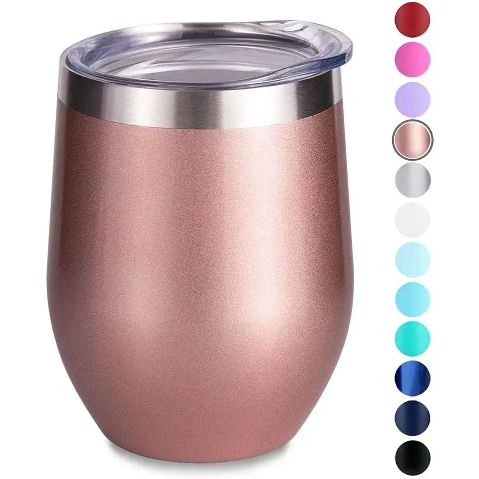 China Selection Ineedu Amazing Hot Seller 8oz Stainless Steel Insulated Egg Shape Wine Tumbler Mug2 1