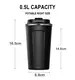 Engraved Stainless Steel Tumbler Direct Drinking - for Outdoor - STWADD 4