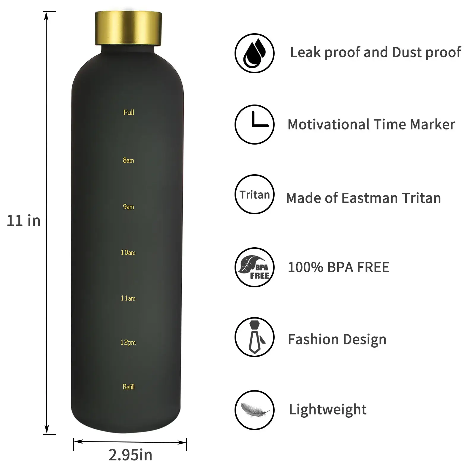 Plastic Water Bottle Applicable WITH LIDmanufacturer 3