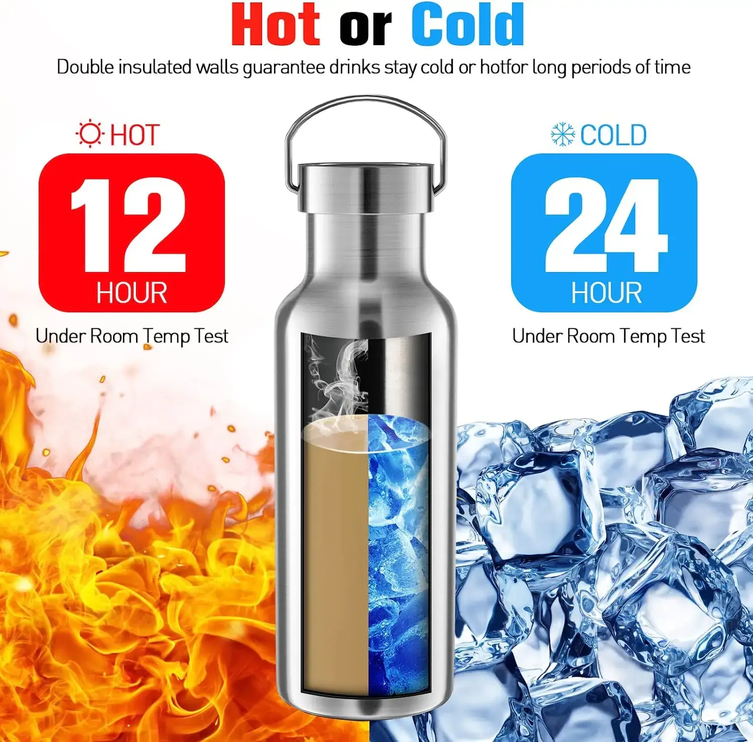 Hot Sale Stainless Steel Thermos Bottle for Outdoor 2