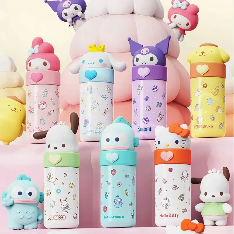 Portable Cartoon Sanrio High Appearance Level 316 Food Grade Stainless Steel Thermos Cup For Children 1