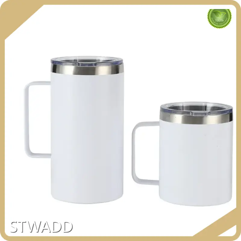 Stainless Steel Tumbler with Handle MUGS Customized Colors Acceptablemanufacturer 1