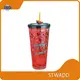 Plastic Tumbler Cups BPA-free Lid - - STWADD 1