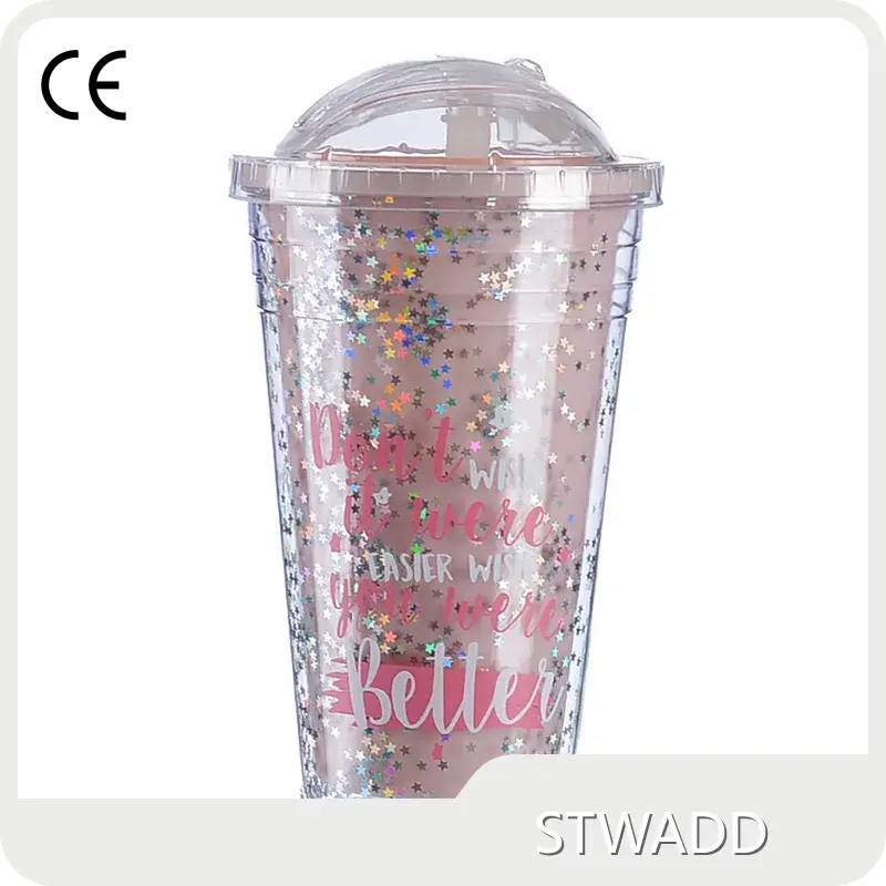 Plastic Tumblers Bulk Plastic with Strawmanufacturer 1