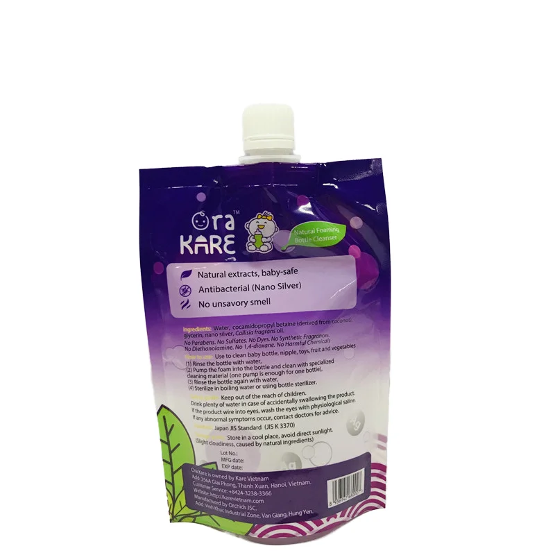 Kantong Stand-up Sekali Pakai Dengan Cerat Untuk Jus dan Minuman Minuman Khusus | JSHINEPACK 3